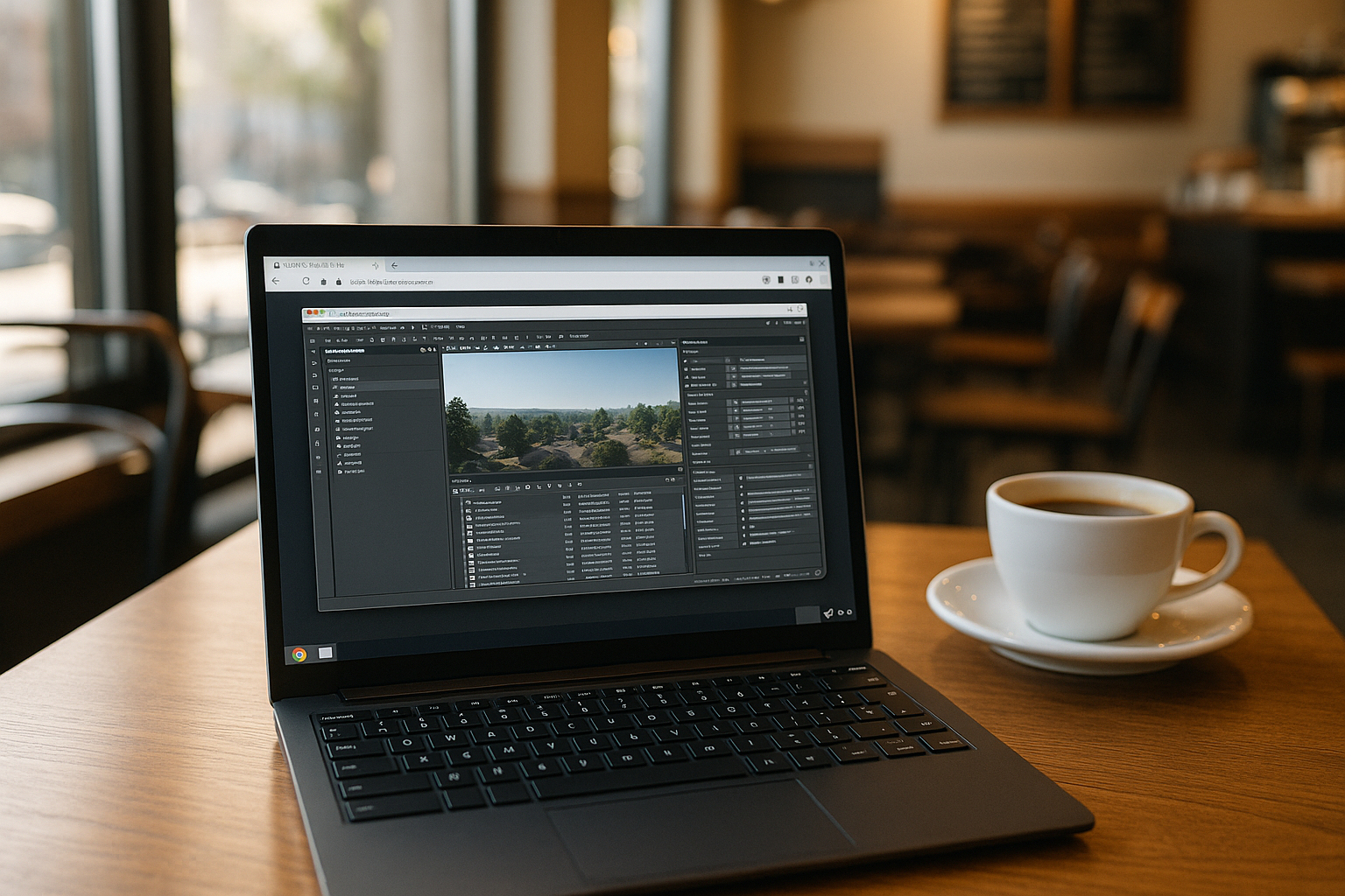 User running CryEngine V on Linux laptop through cloud PC solution