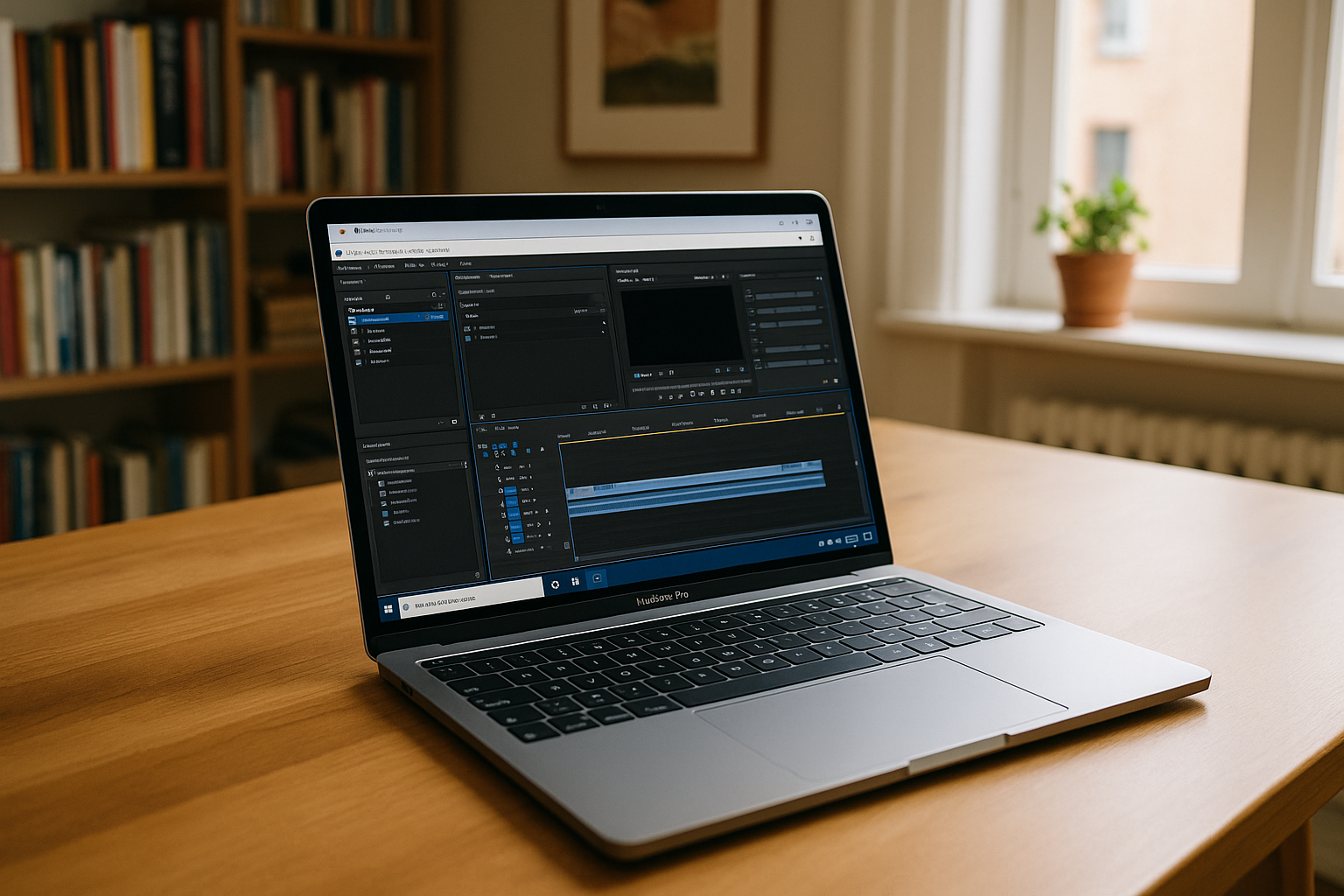 User running Adobe Media Encoder for Mac using cloud PC solution