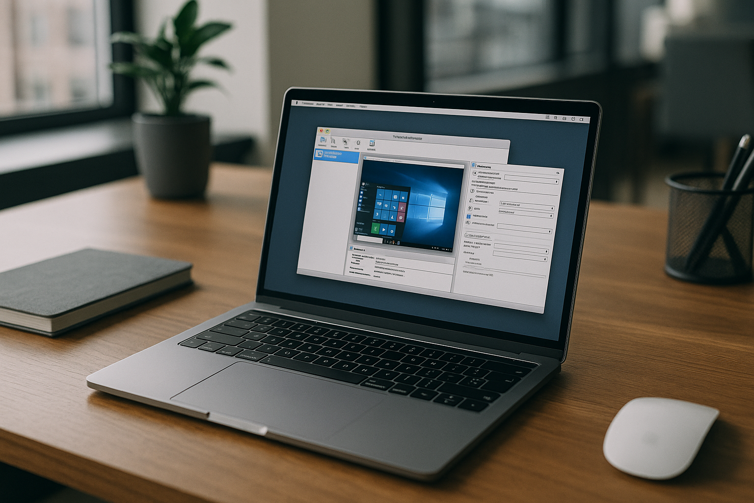 Running Virtual Machine Software on MacBook Professional using Virtual Machine Software on MacBook in cloud workspace