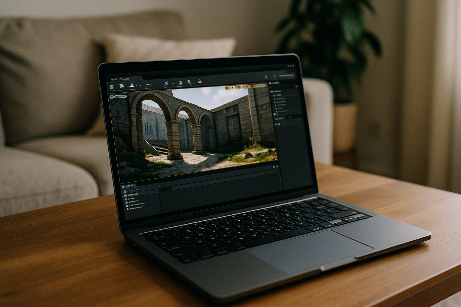 Game developer working with Unreal Engine for Linux using cloud PC