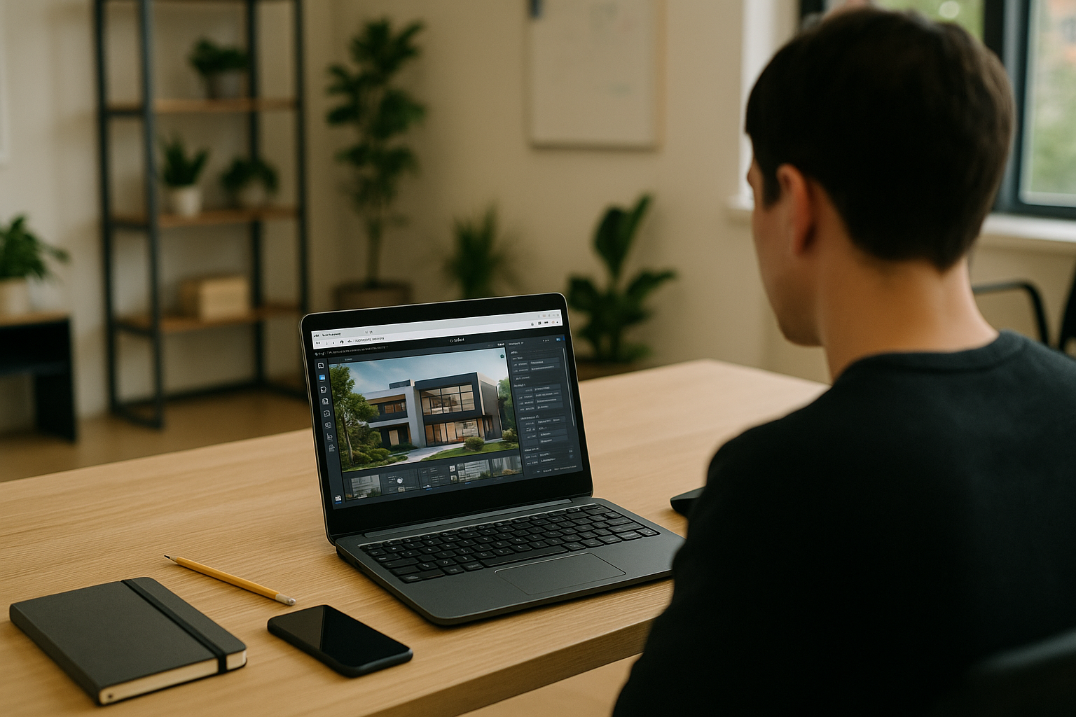 Architect checks Twinmotion requirements while running the app on a cloud PC
