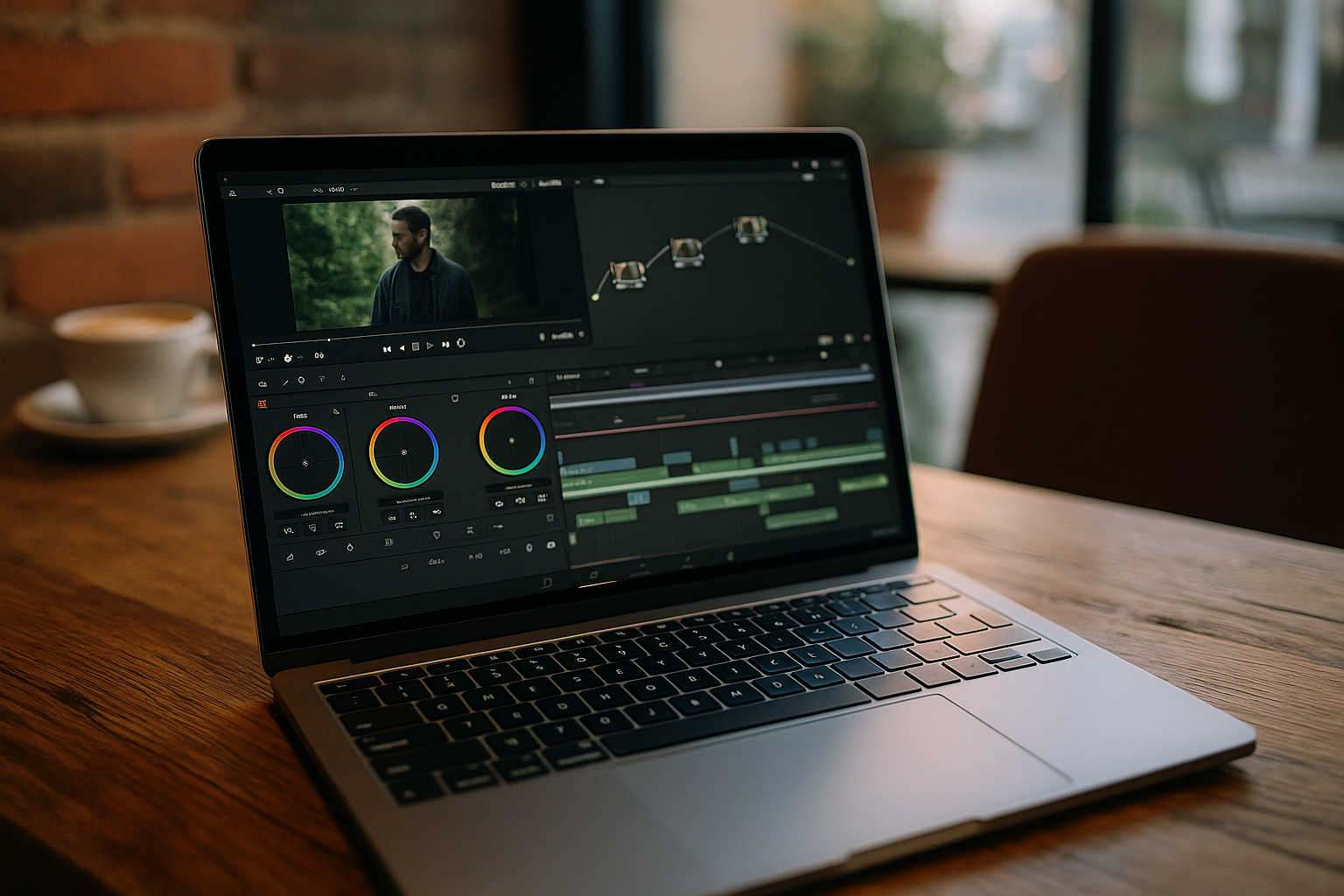 Video editor using DaVinci Resolve plugins in a browser workspace