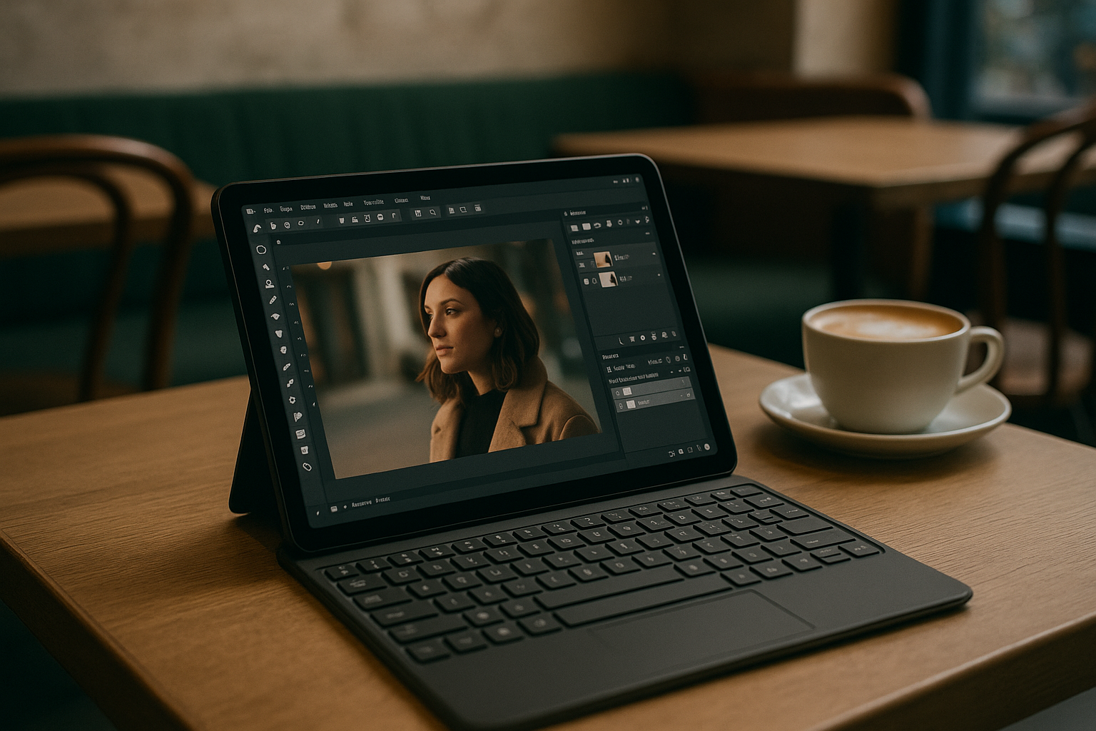 Photo editor using GIMP software on Linux through cloud PC