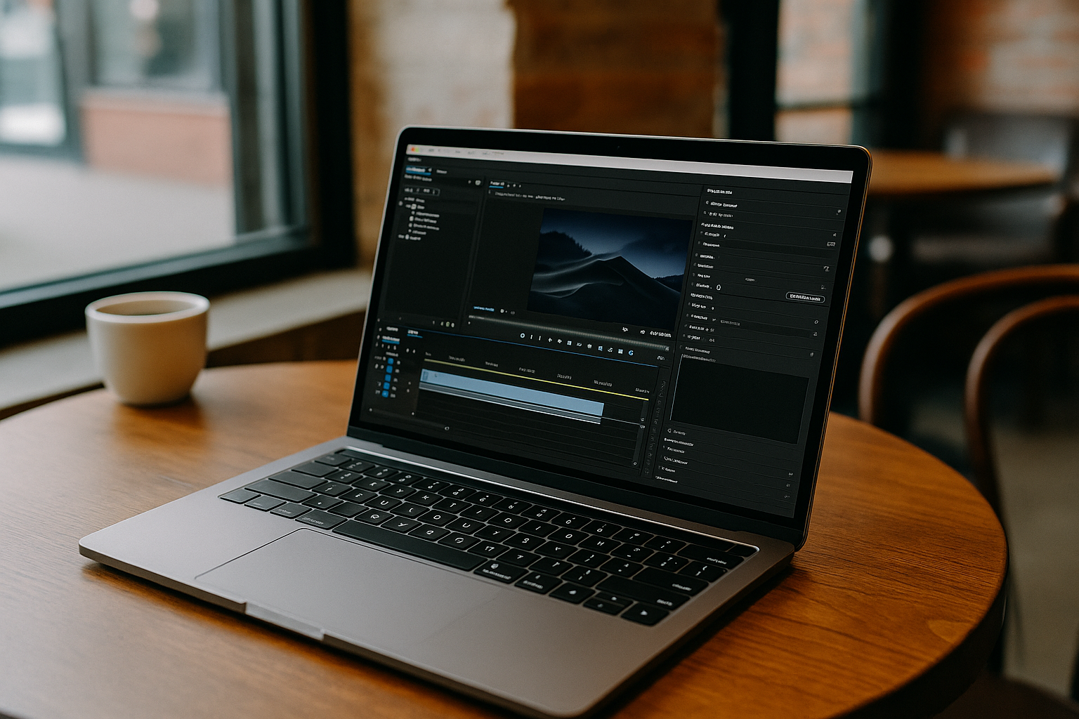 Professional using Adobe Media Encoder for Mac through cloud PC
