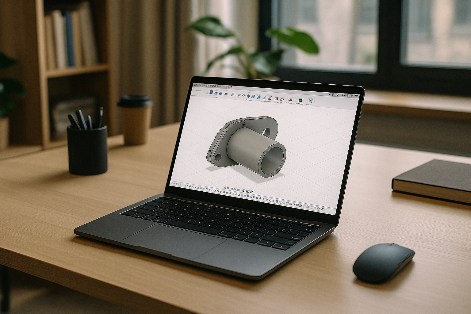 Working with Fusion 360 on Linux Laptop Engineer using Fusion 360 on Linux via cloud PC workspace