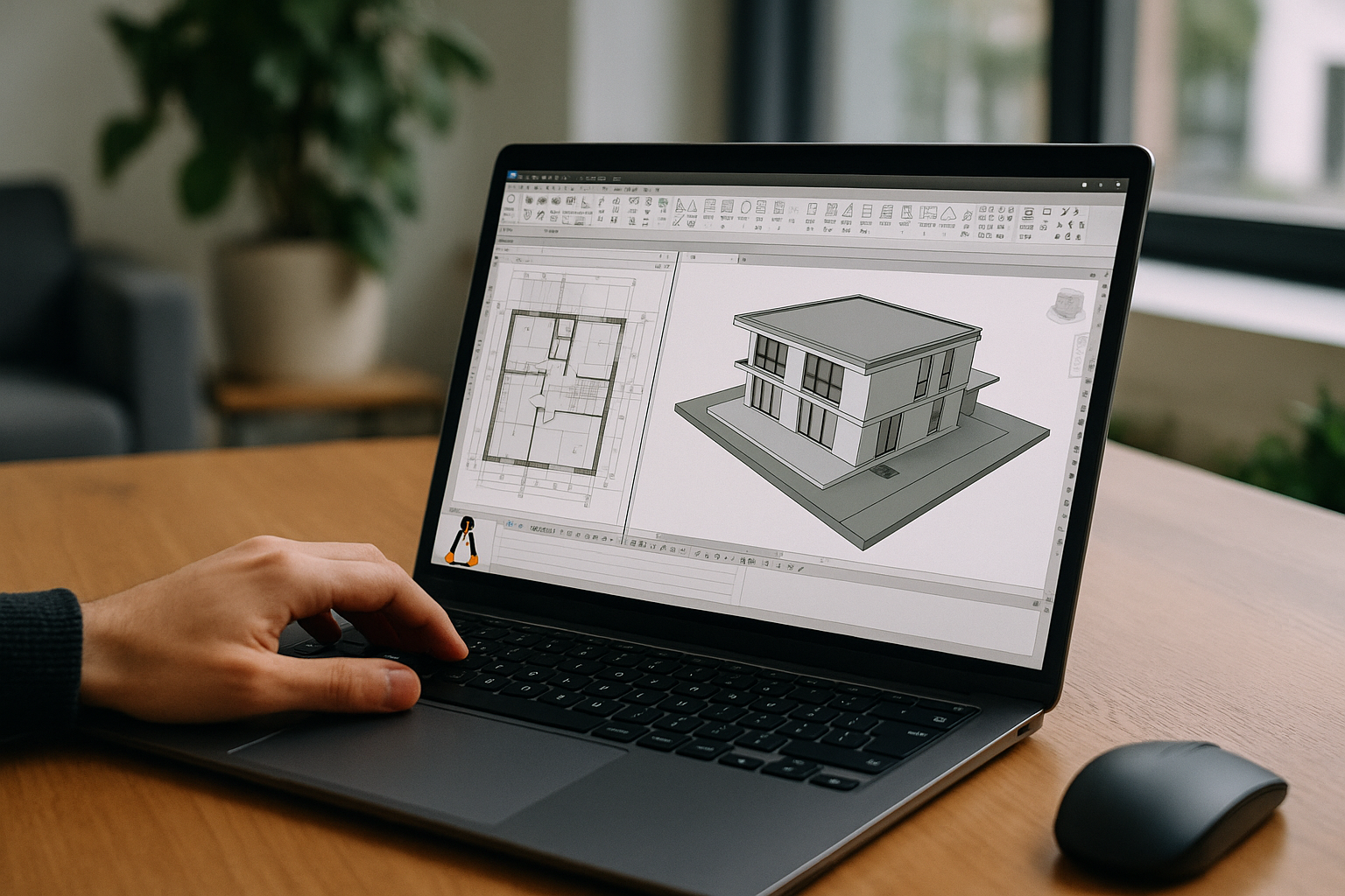 Architect accessing Revit on a Linux laptop using cloud PC