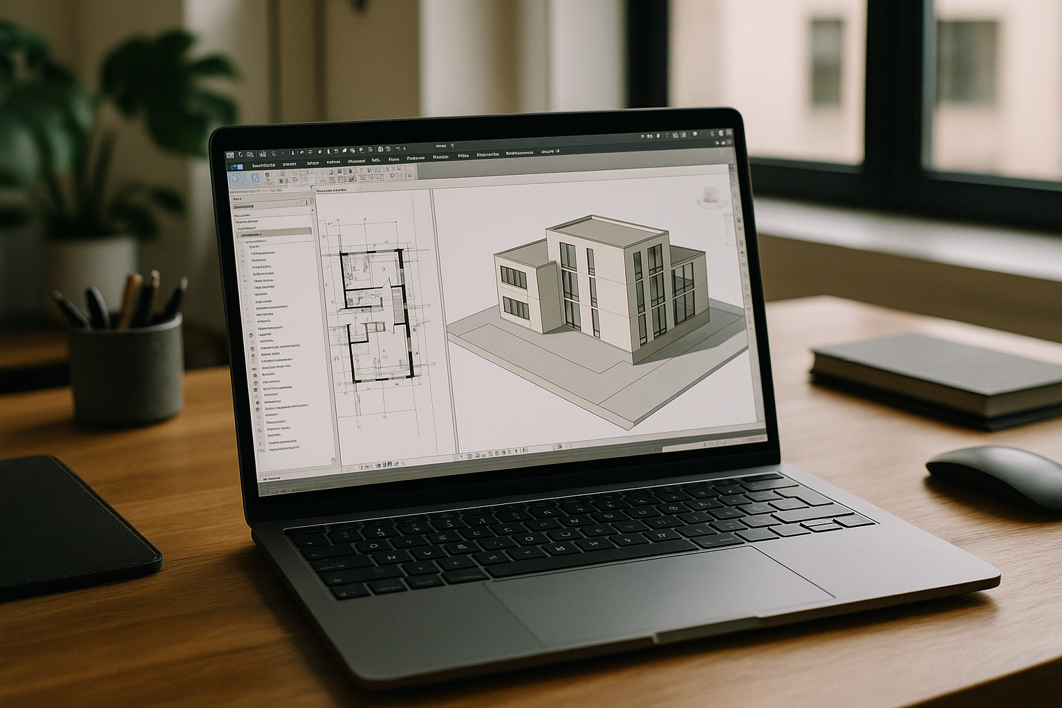 V Ray Revit on Laptop via Cloud PC Architect creating 3D scenes with V Ray Revit using cloud PC