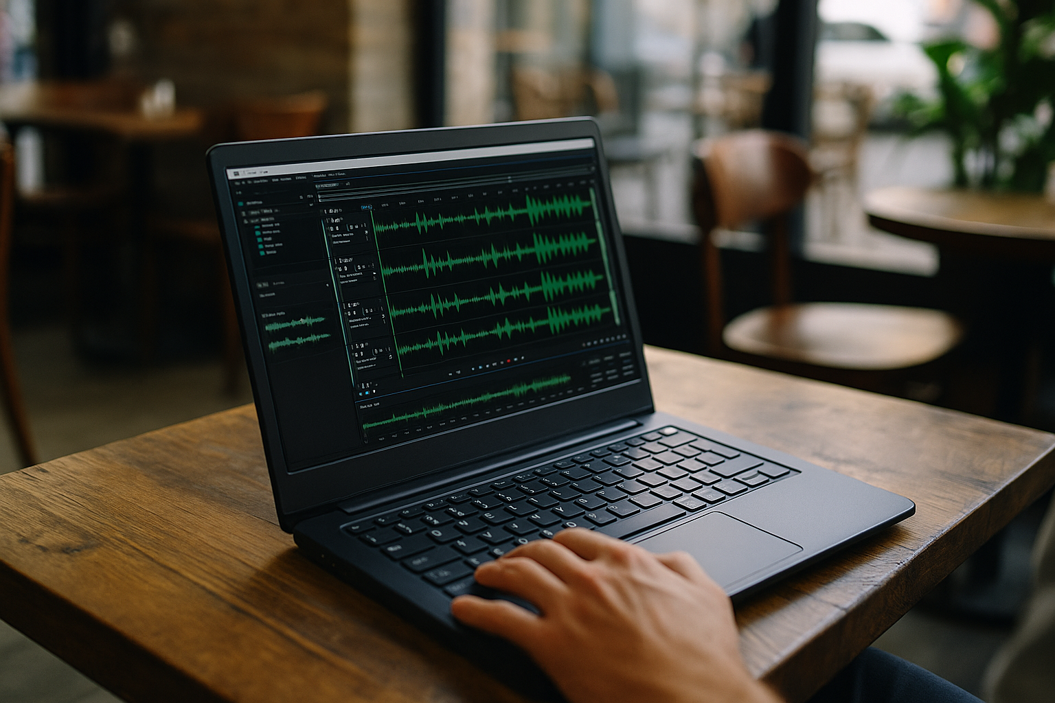 Audio editor working with Adobe Audition for Linux through cloud PC