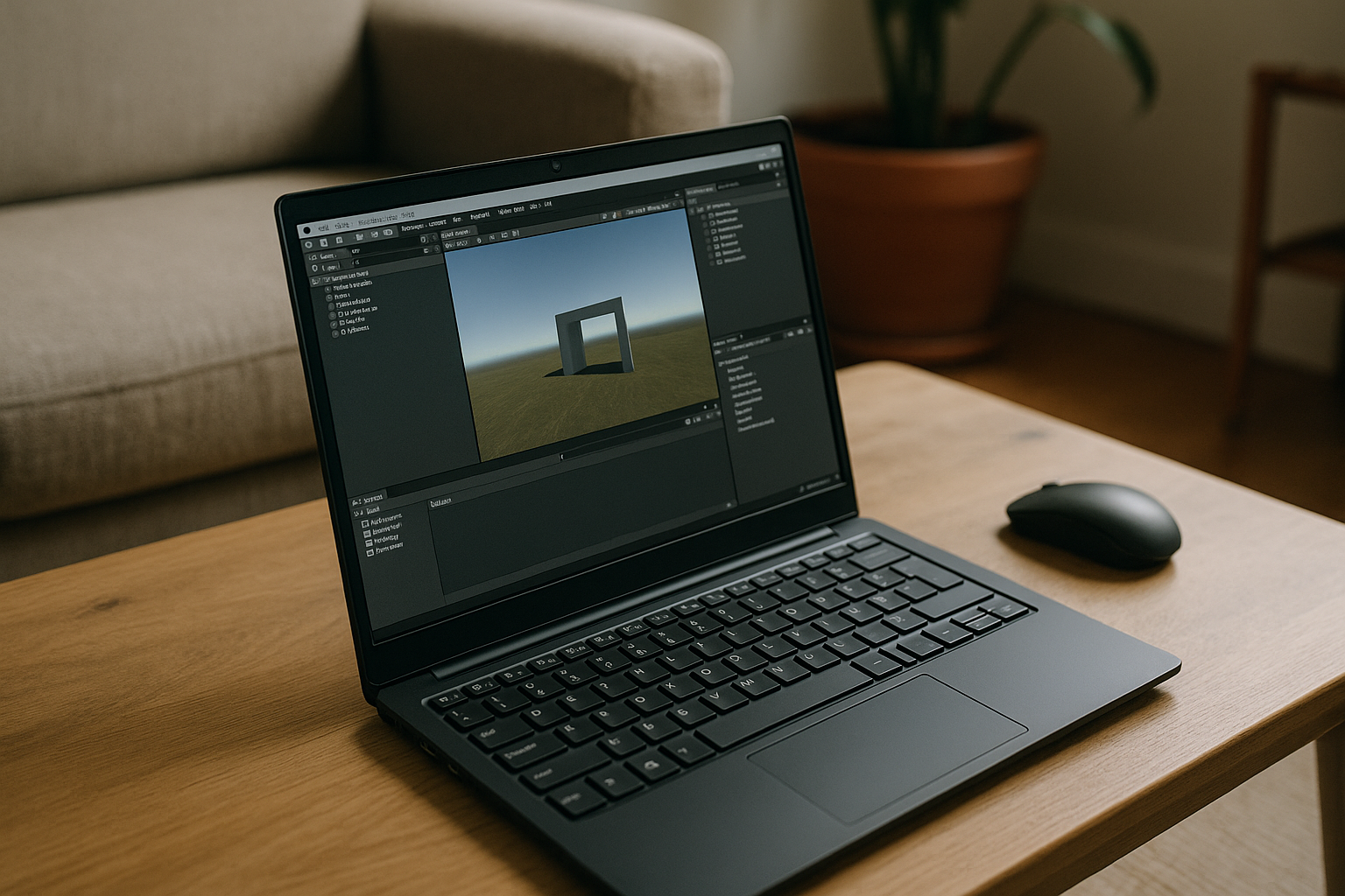 Game developer using Unity on Mac OS X through cloud PC workspace