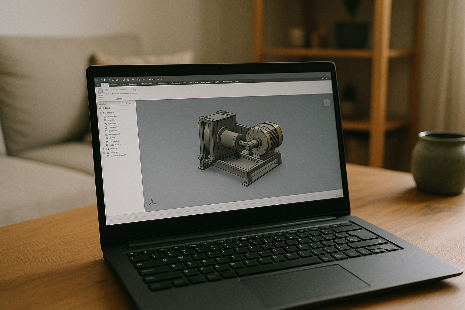 Running Inventor for Linux in Browser Engineer using Inventor for Linux in a browser workspace via cloud PC