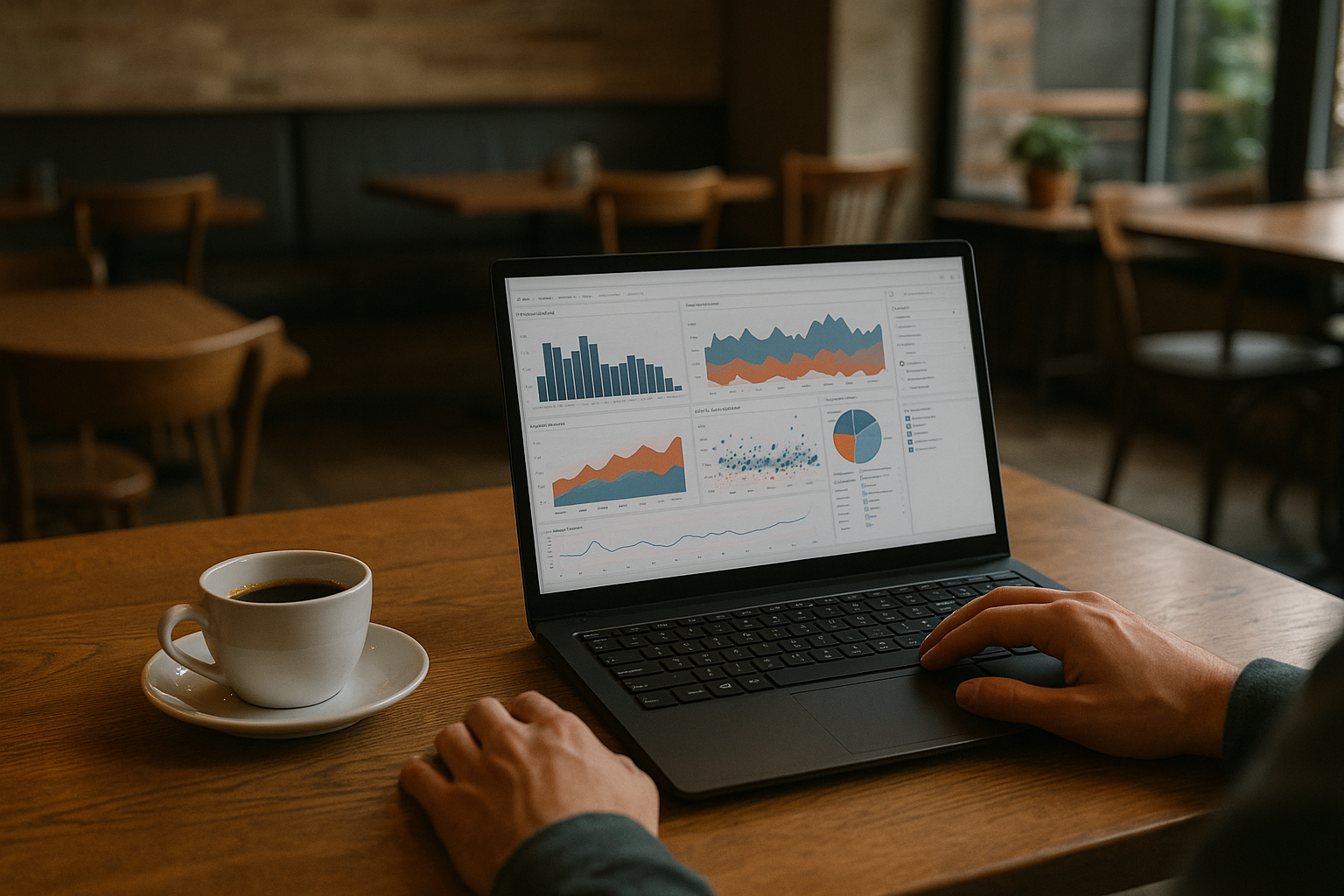 Accessing Tableau in Linux via Cloud PC Data analyst working with Tableau in Linux on laptop using cloud PC
