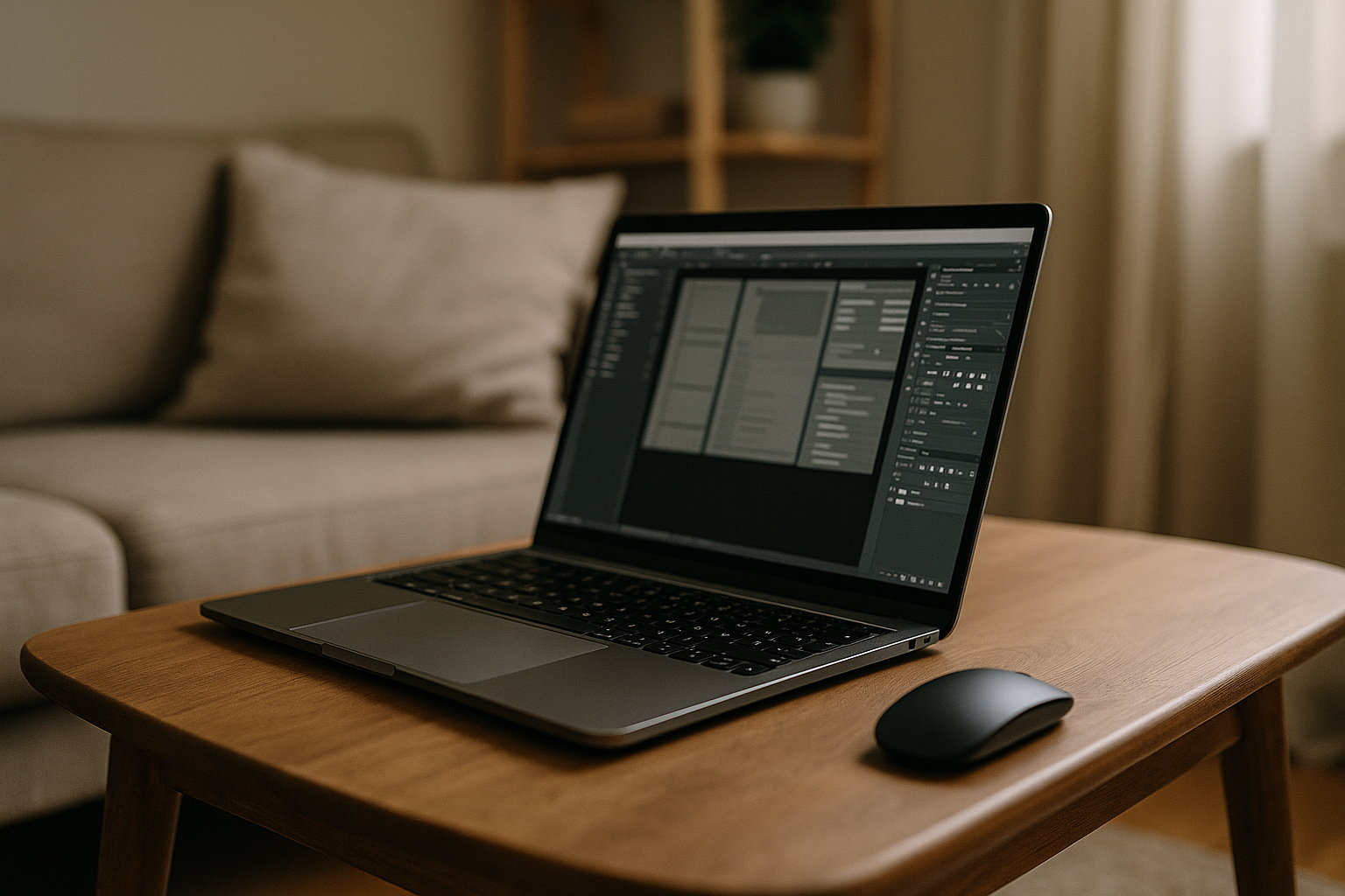 Professional using Get More Course Enrollments on laptop in a browser