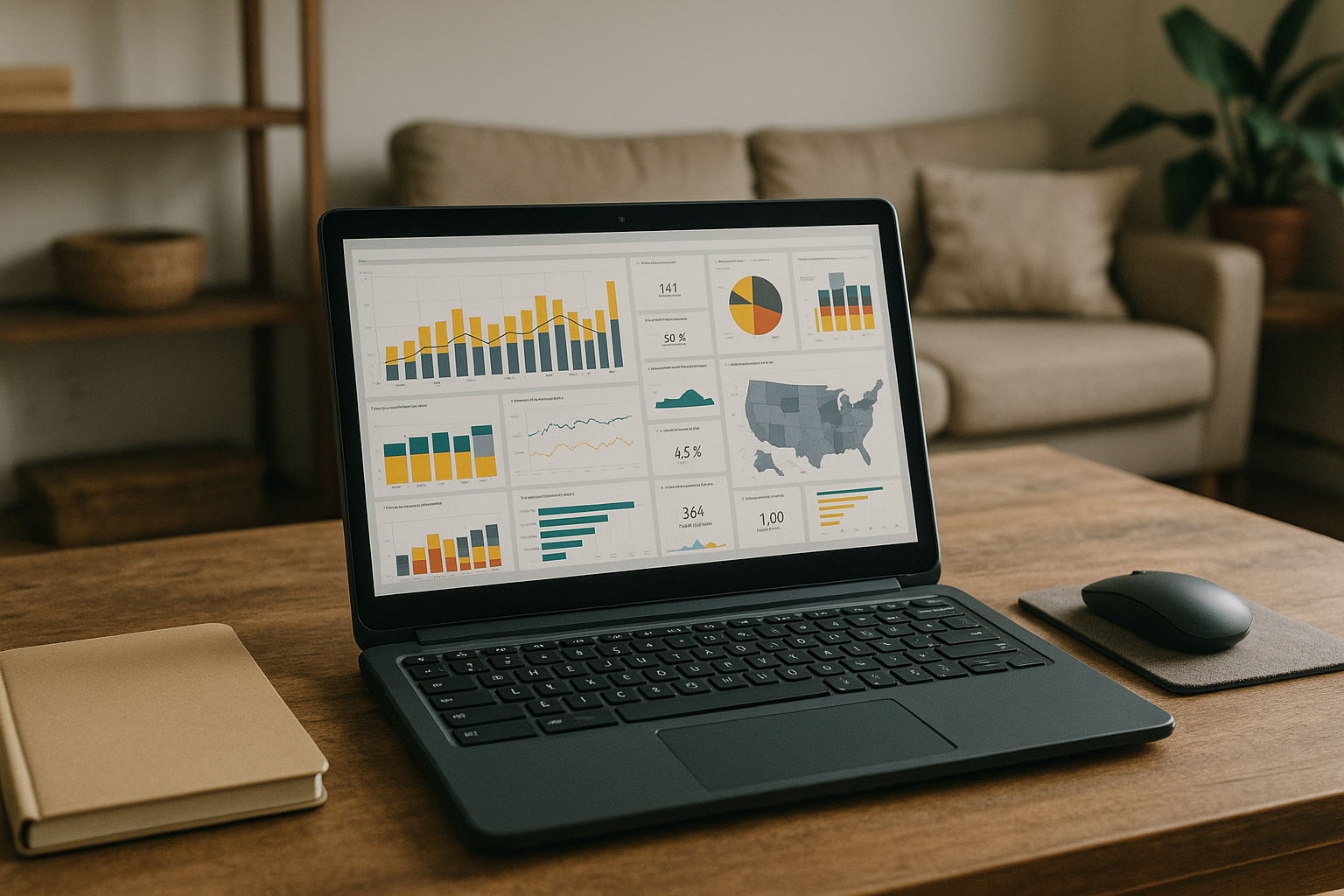 Power BI Desktop on Chromebook Browser Data analyst using Power BI Desktop on Chromebook via cloud PC