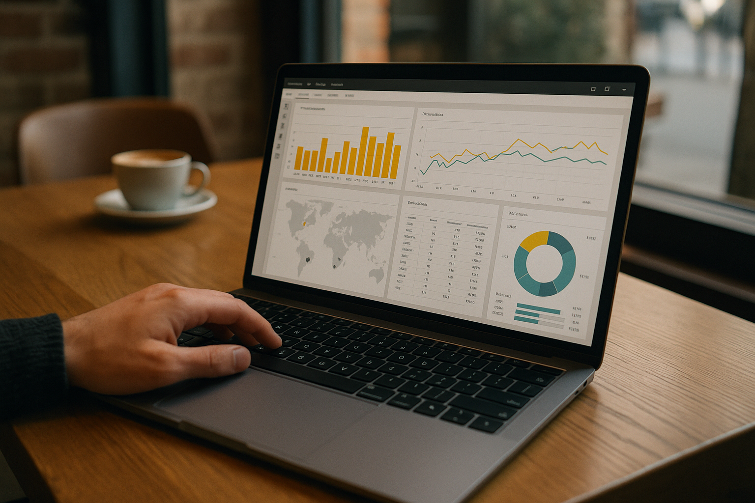 Data analyst accessing Power BI for Mac via cloud PC in browser