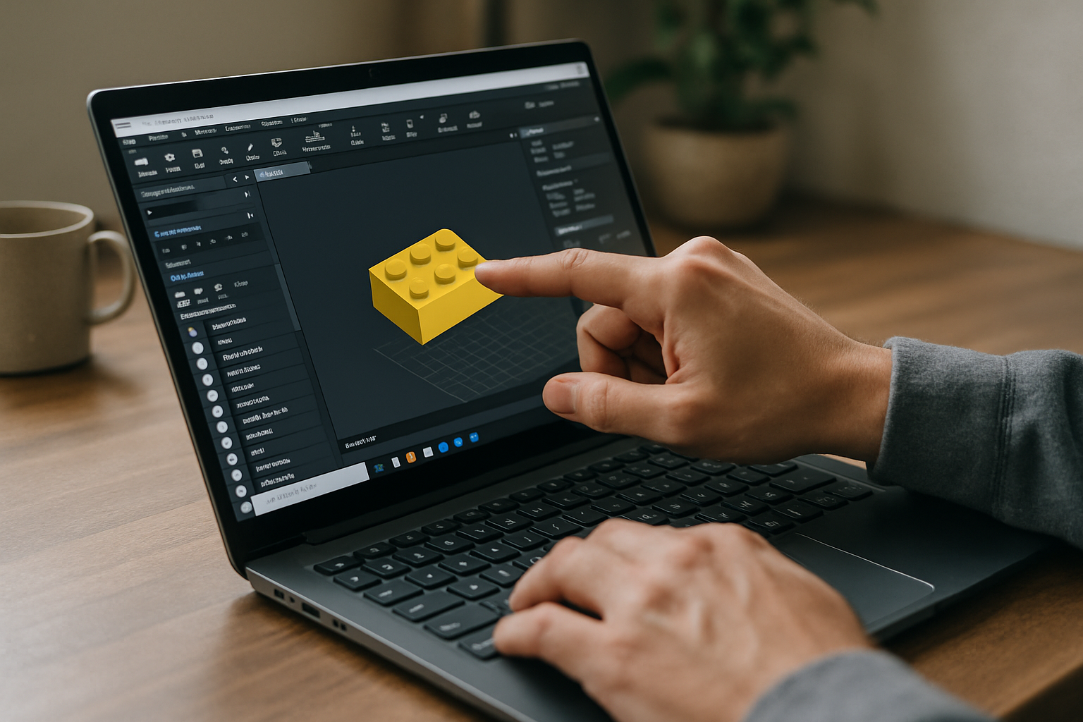 Aristeem and LEGO Bricklink Studio in the Browser - using modern laptop with professional desktop software