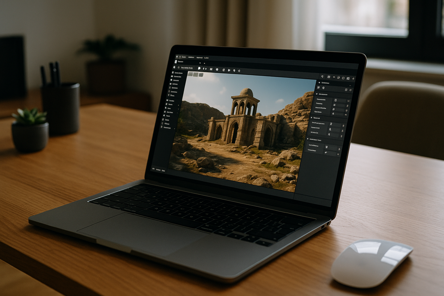 Game developer working with Unreal Engine on Mac via cloud PC