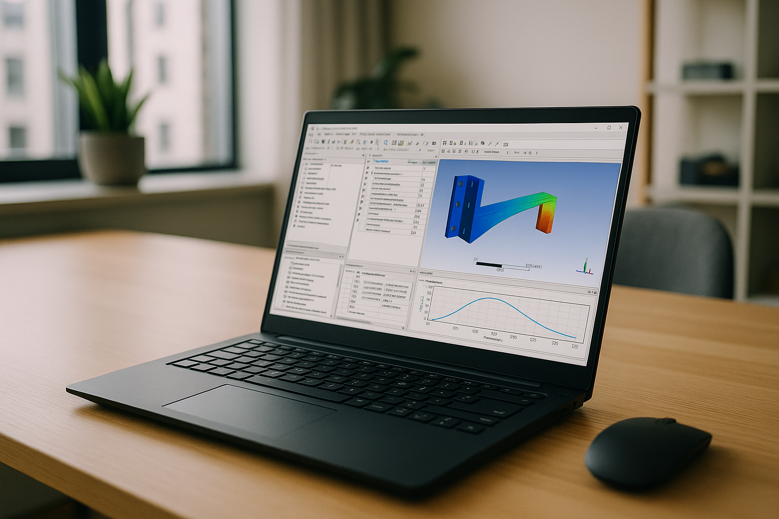 Professional using Ansys Mechanical on Linux laptop through cloud PC