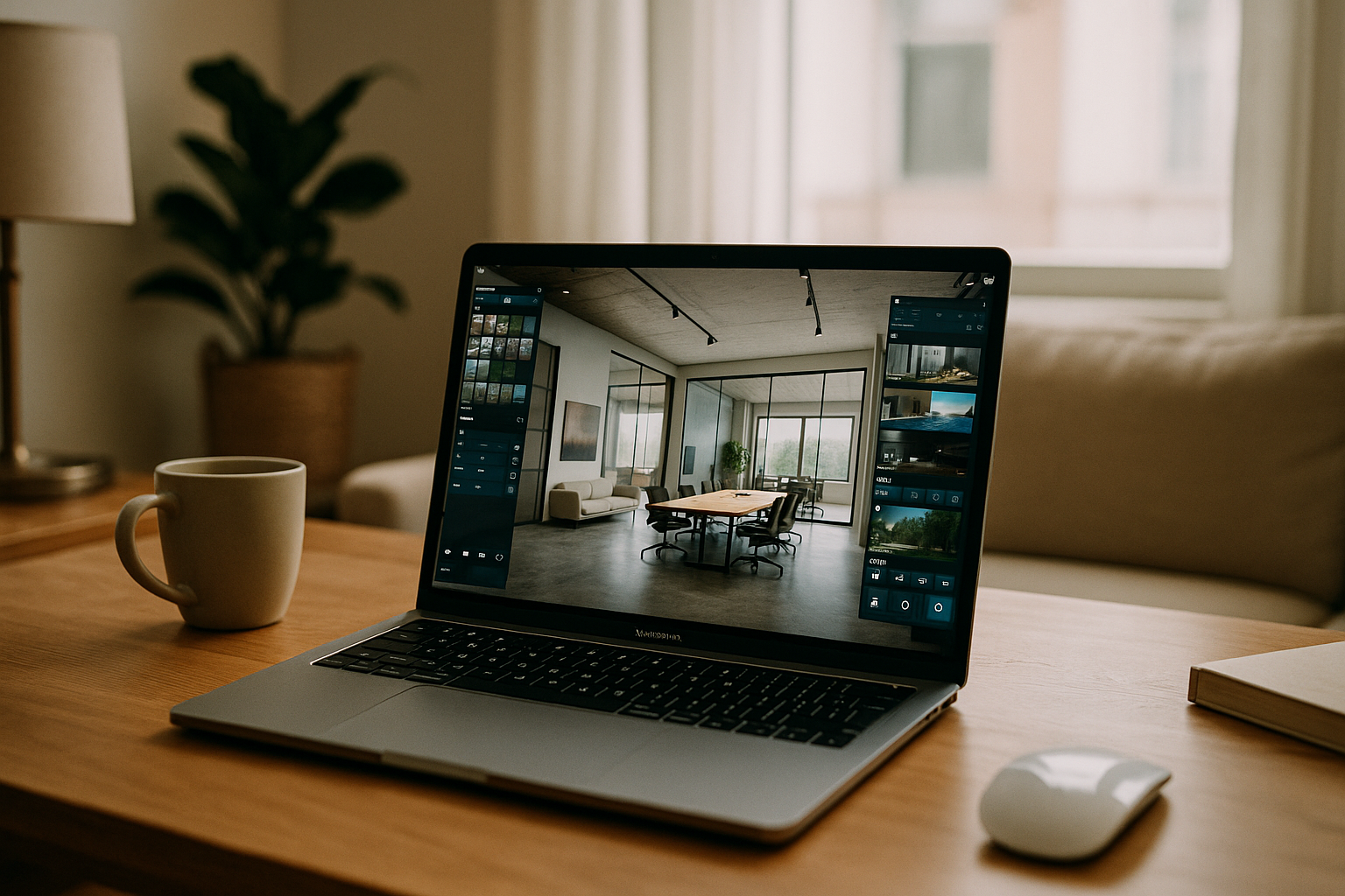 Working with Lumion for Mac using cloud PC on a MacBook