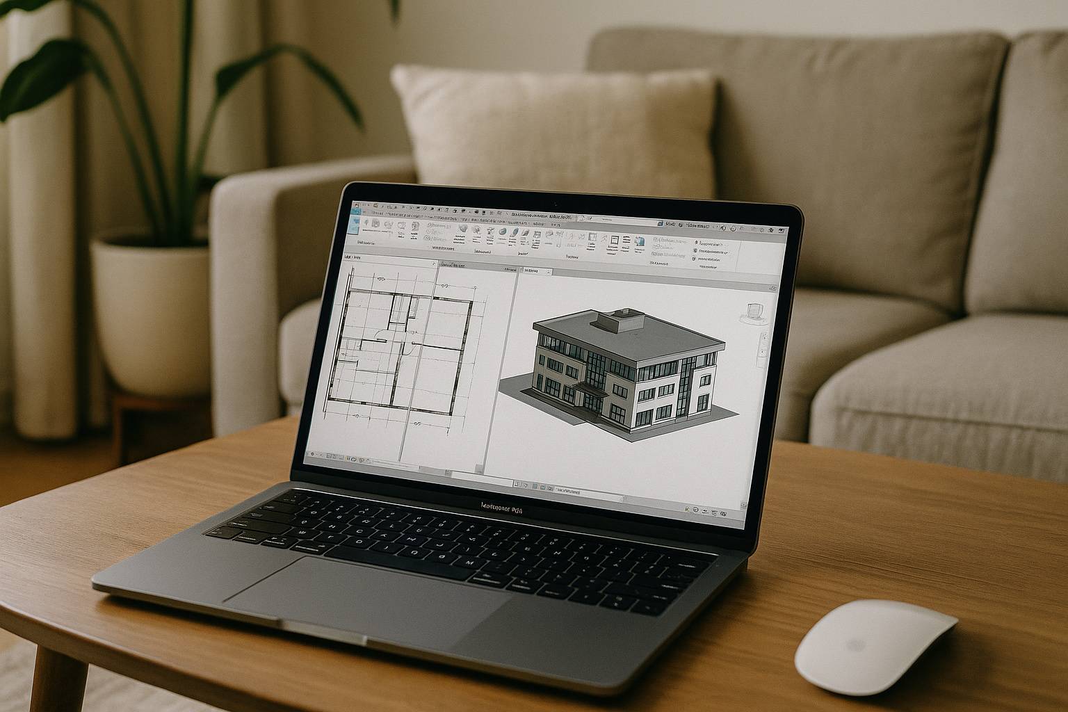 Architect accessing Revit in Mac using cloud PC solution