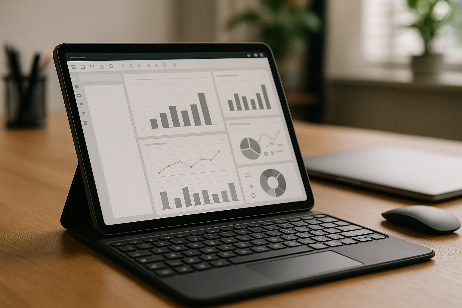 Using Cloud Mobile Tablet for Software Professional using cloud mobile tablet to run software in a browser