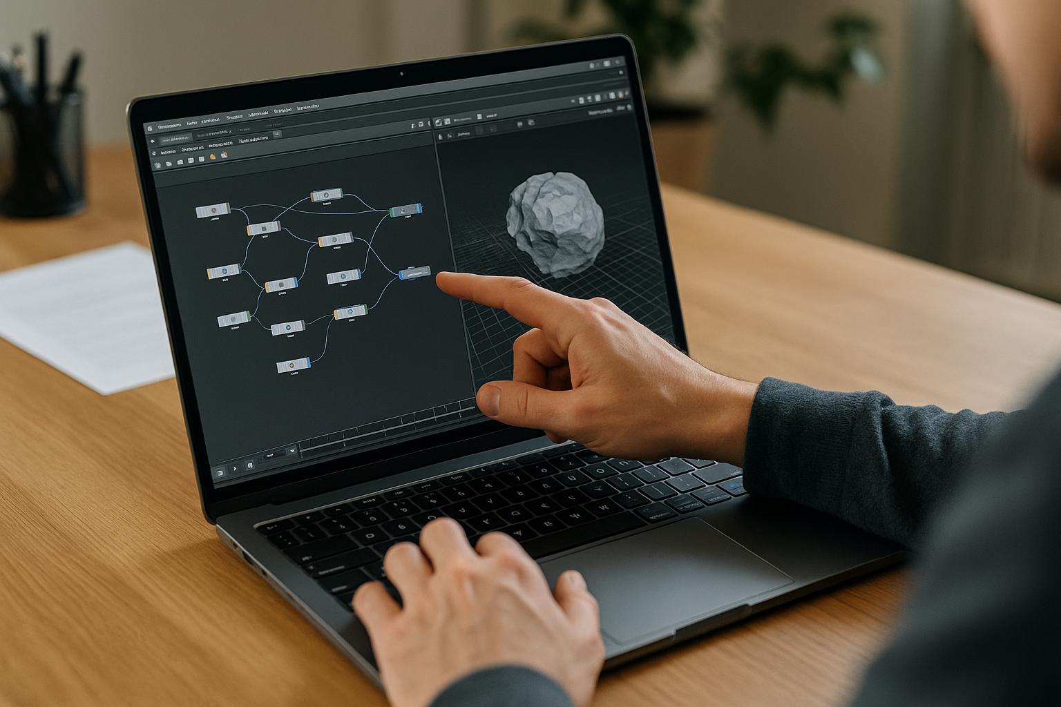 How Aristeem Runs Houdini 3D Reliably in the Browser - using modern laptop with Houdini