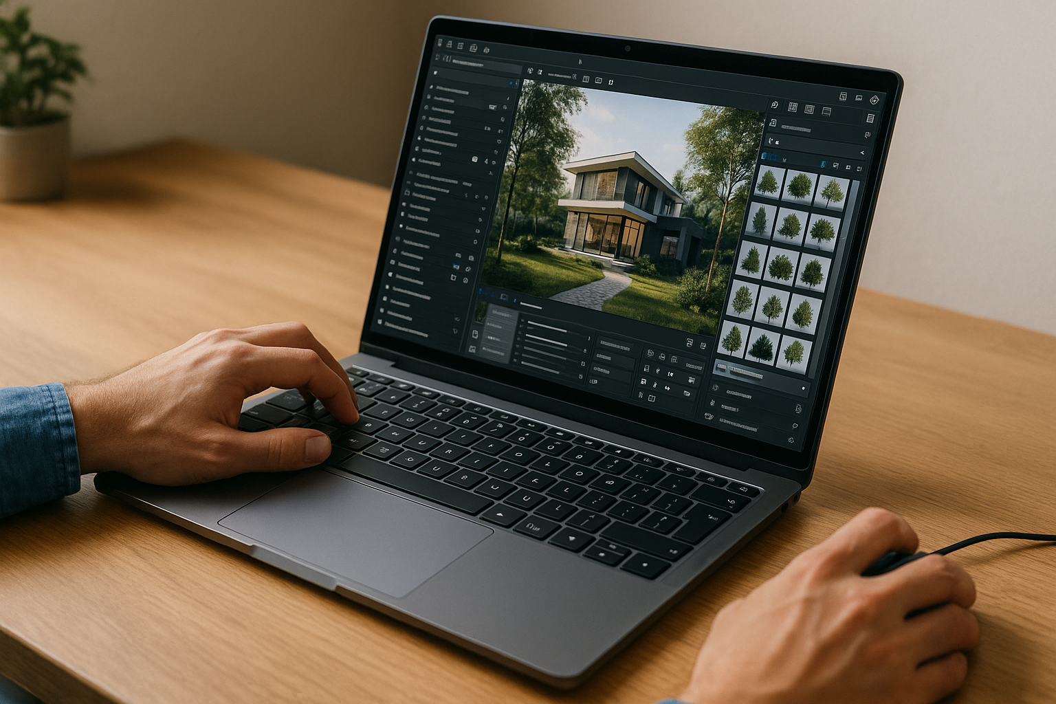 Keeping a Consistent Lumion Workflow Across Devices - using modern laptop with professional desktop software