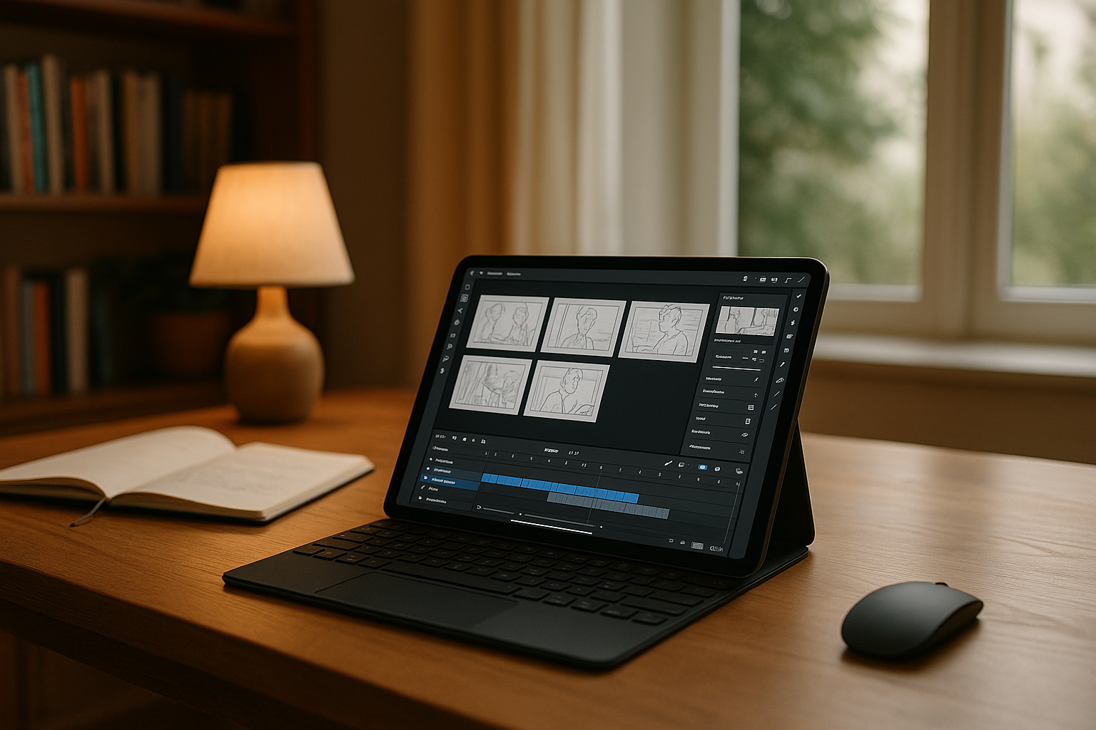 Adobe Animate for iPad via Cloud PC Animator using Adobe Animate for iPad on a cloud Windows PC