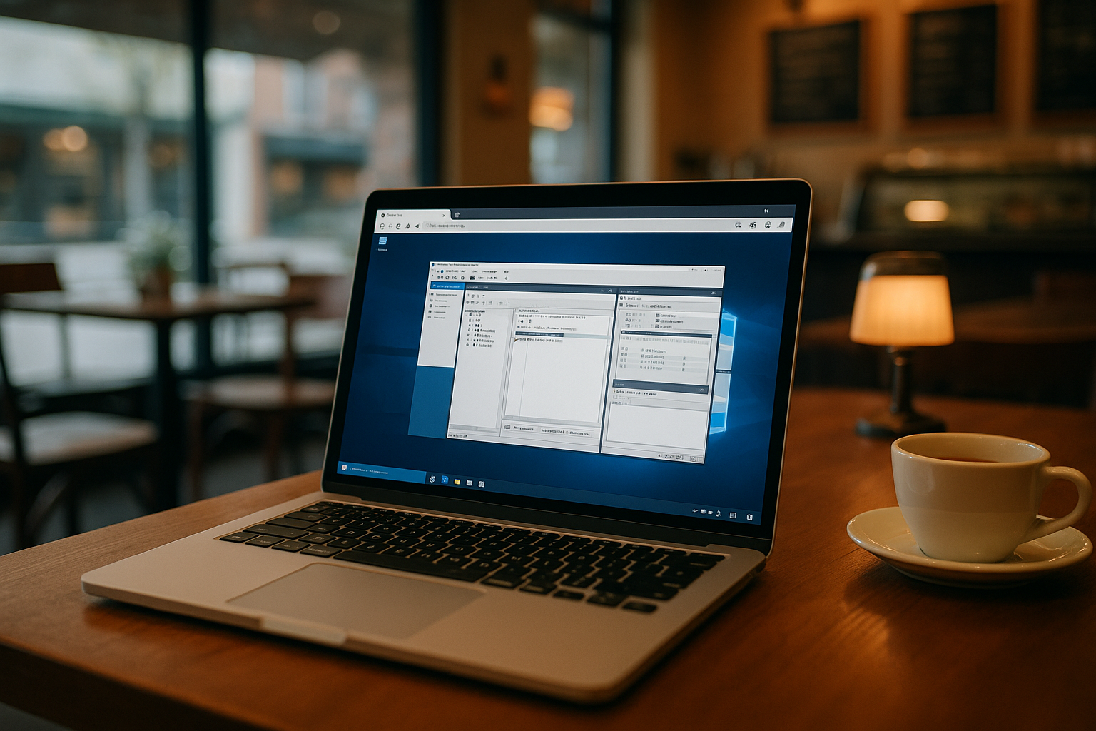 Data analyst using Create DB MySQL Workbench on a cloud Windows PC
