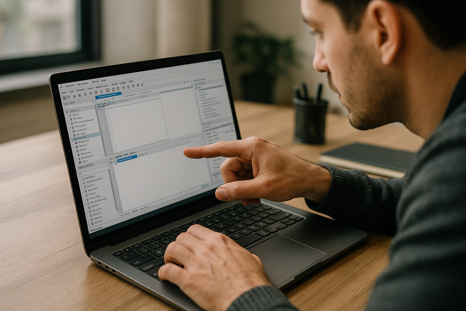 Database engineer using Create DB MySQL Workbench on a cloud Windows PC