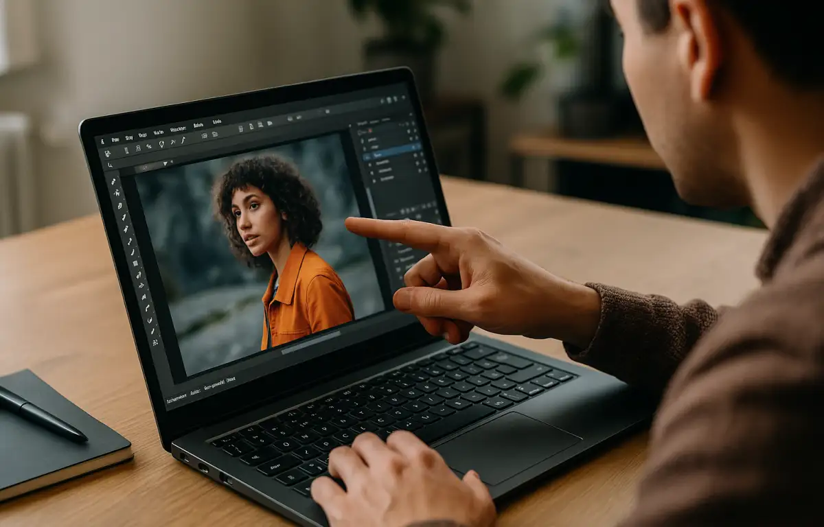 Photo editor working in Affinity Photo for Linux on a cloud Windows PC